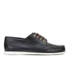 G.H Bass & Co. Men's Camp Moc Jackman Pull Up Leather Boat Shoes - Navy - Image 1