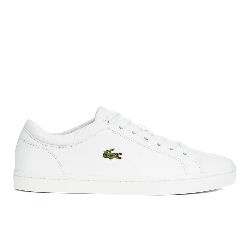 Lacoste Men's Straightset SPT 116 1 Leather Trainers - White Image 1