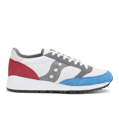 Saucony Men's Jazz 91 Trainers - White/Blue/Red