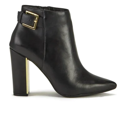 Ted Baker Women's Preiy Leather Heeled Ankle Boots - Black