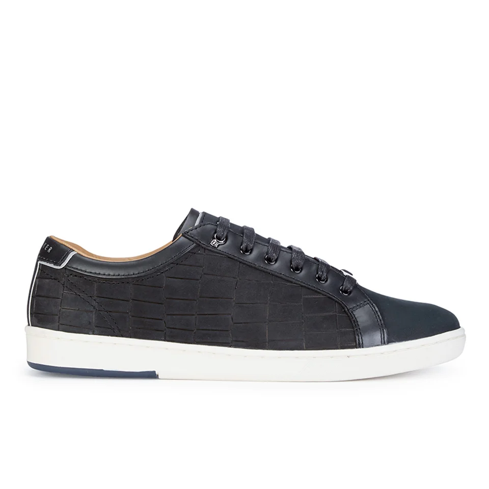 Ted Baker Men's Borgeo Nubuck Cup-Sole Trainers - Black Image 1