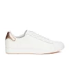 Paul Smith Shoes Women's Rabbit Leather Trainers - White Mono Lux - Image 1