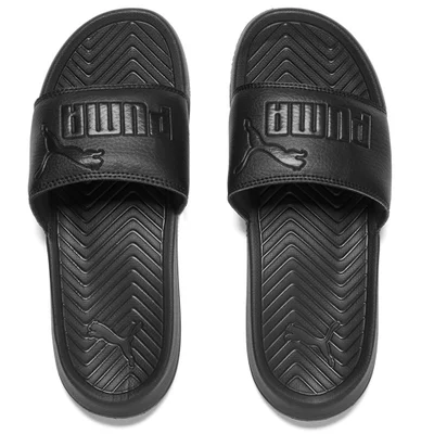 Puma Popcat Slide Sandals - Black