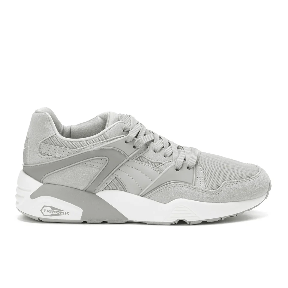 Puma Men's Running Blaze Low Top Trainers - Drizzle Image 1