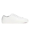 Paul Smith Shoes Men's Indie Vulcanised Trainers - White Mono - Image 1