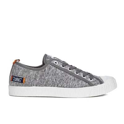 Superdry Men's Low Top Trainers - Mid Grey Marl/White