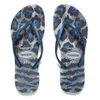 Havaianas Women's Slim Animals Flip Flops - Ice Grey/Navy Blue - Image 1