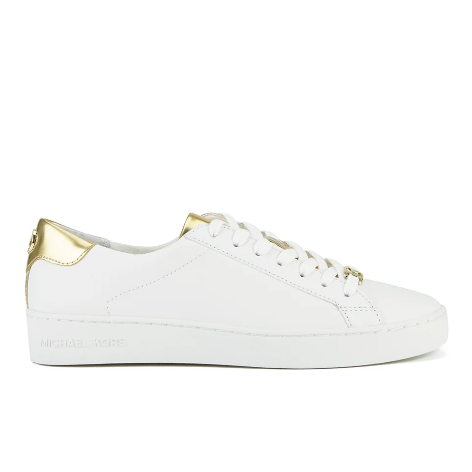 MICHAEL MICHAEL KORS Women's Irving Lace Up Trainers - White Image 1