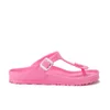 Birkenstock Women's Gizeh Slim Fit Toe-Post Sandals - Neon Pink - Image 1