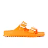 Birkenstock Women's Arizona Slim Fit Double Strap Sandals - Neon Orange - Image 1