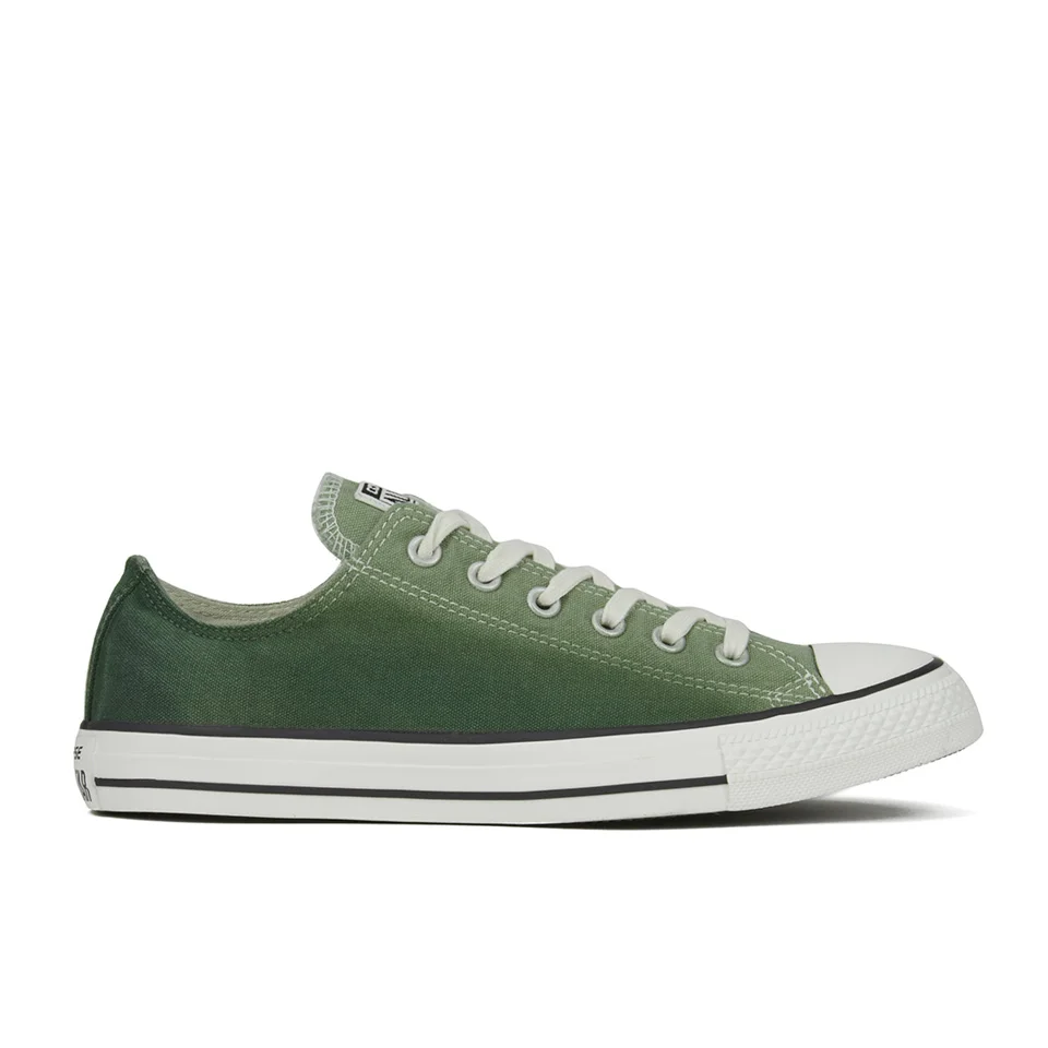 Converse Men's Chuck Taylor All Star Sunset Wash Ox Trainers - Street Sage/Herbal Image 1