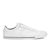 Converse Men's CONS Star Player Perforated Leather Trainers - White/Black - Image 1