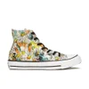 Converse Women's Chuck Taylor All Star Daisy Print Hi-Top Trainers - Black/Rebel Teal/White - Image 1