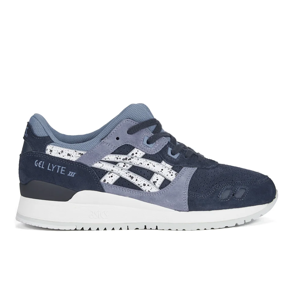 Asics Lifestyle Gel-Lyte III Granite Pack Trainers - Indian Ink/White Image 1