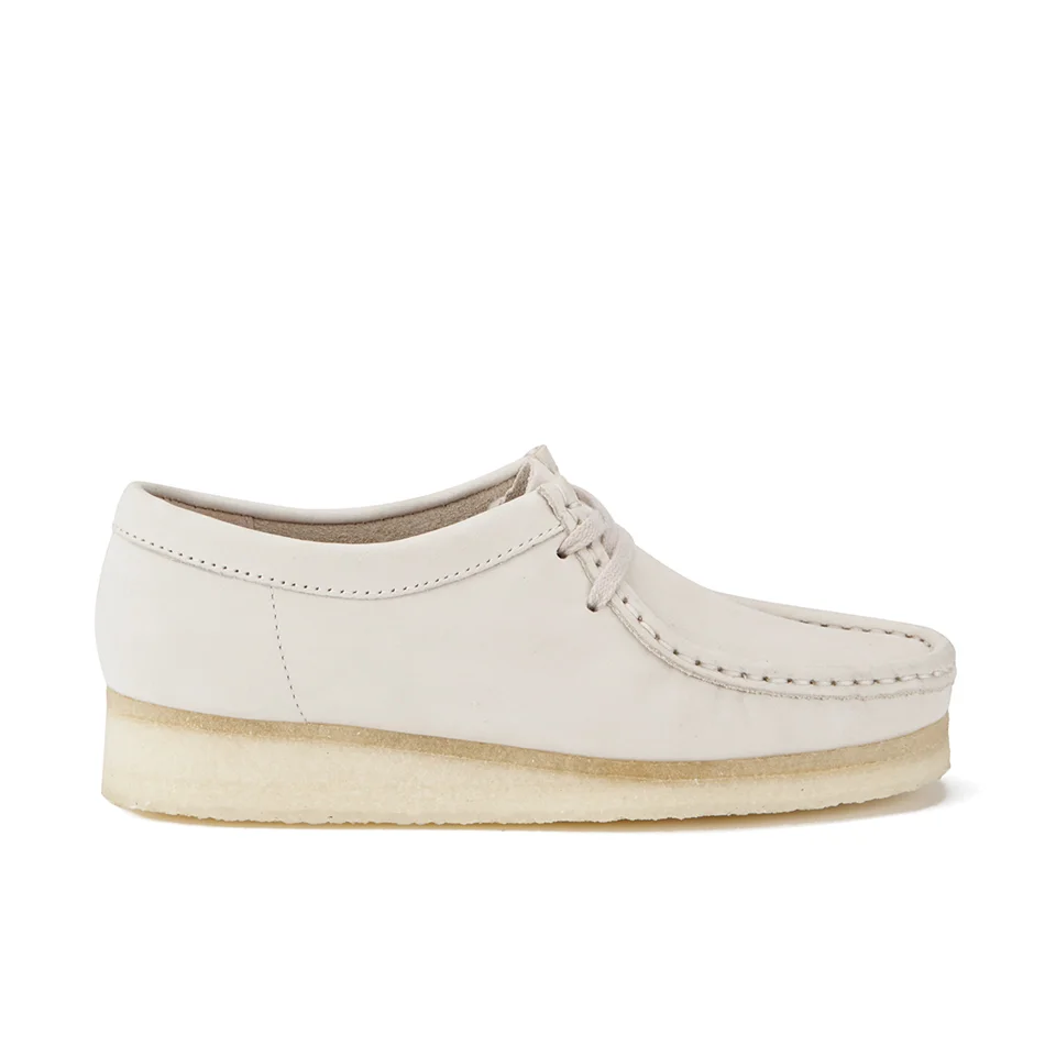 Clarks Originals Women's Wallabee Shoes - Off White Image 1