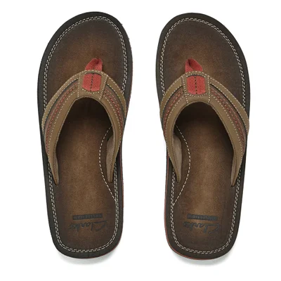 Clarks Men's Riverway Sun Toe-Post Sandals - Brown