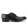 Clarks Men's Banfield Cap Leather Derby Shoes - Black - Image 1
