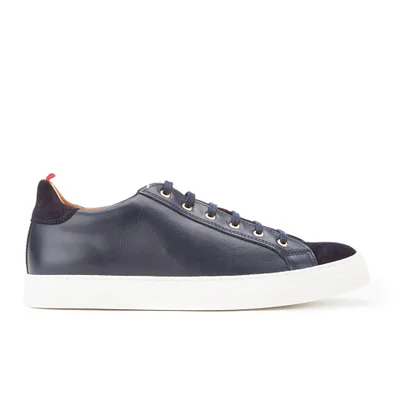Oliver Spencer Men's Ambleside Low Top Trainers - Navy Leather