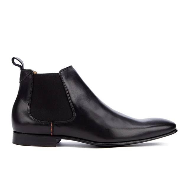 PS by Paul Smith Men's Falconer Leather Chelsea Boots - Black Oxford