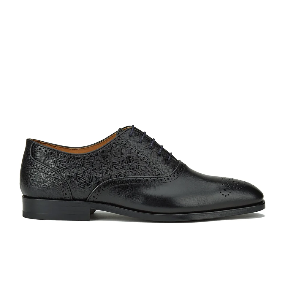 PS by Paul Smith Men's Gilbert Leather Brogues - Black Oxford Dax Grain Image 1