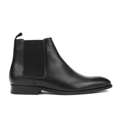 PS by Paul Smith Men's Gerald Grain Leather Chelsea Boots - Black Oxford Dax Grain