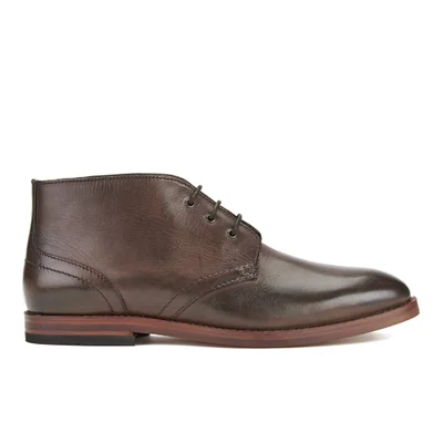 Hudson London Men's Houghton II Leather Desert Boots - Brown