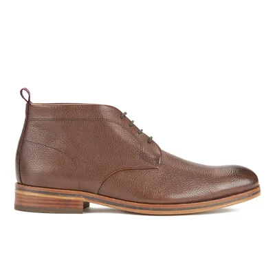 Hudson London Men's Lenin Leather Desert Boots - Brown