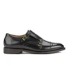 Hudson London Men's Baldwin Hi Shine Leather Monk Shoes - Black - Image 1