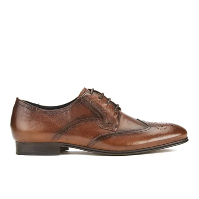 Hudson London Men's Williston Leather Brogue Shoes - Tan