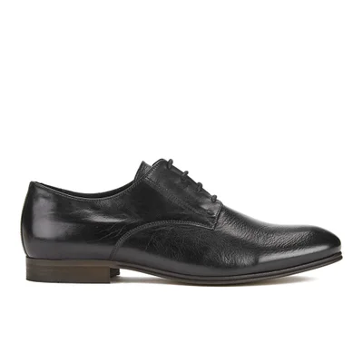 Hudson London Men's Champlain Leather Derby Shoes - Black