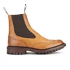 Tricker's Men's Henry Leather Commando Sole Chelsea Boots - Tan - Image 1
