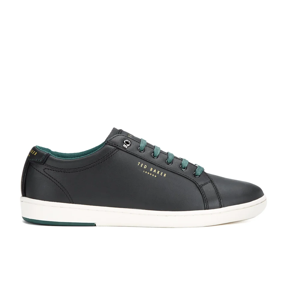 Ted Baker Men's Theeyo 3 Leather Cupsole Trainers - Black Image 1