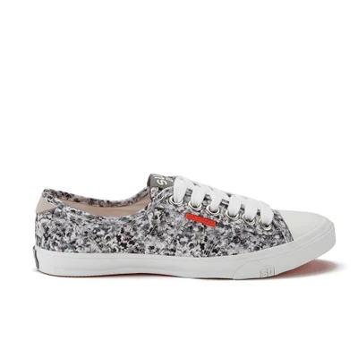Superdry Women's Low Top Pro Print Trainers - Charcoal Floral