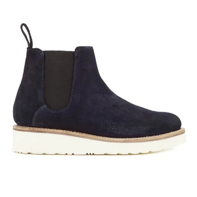 Grenson Women's Lydia Suede Chelsea Boots - Navy