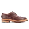 Grenson Men's Archie Pull Up Leather Brogues - Chestnut - Image 1