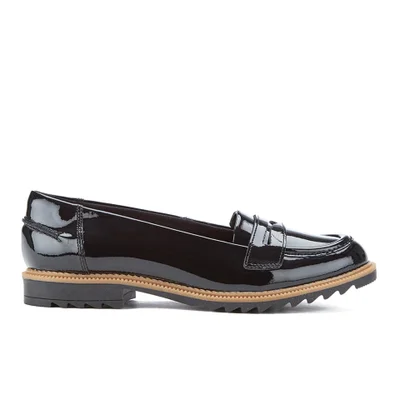 Clarks Women's Griffin Milly Patent Loafers - Black