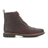 Clarks Men's Montacute Lord Brogue Lace Up Boots - Chestnut - Image 1