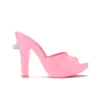 Jeremy Scott for Melissa Women's Inflatable Heeled Mules - Bubblegum Pink - Image 1