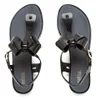 Melissa Women's Solar Bow Sandals - Black - Image 1