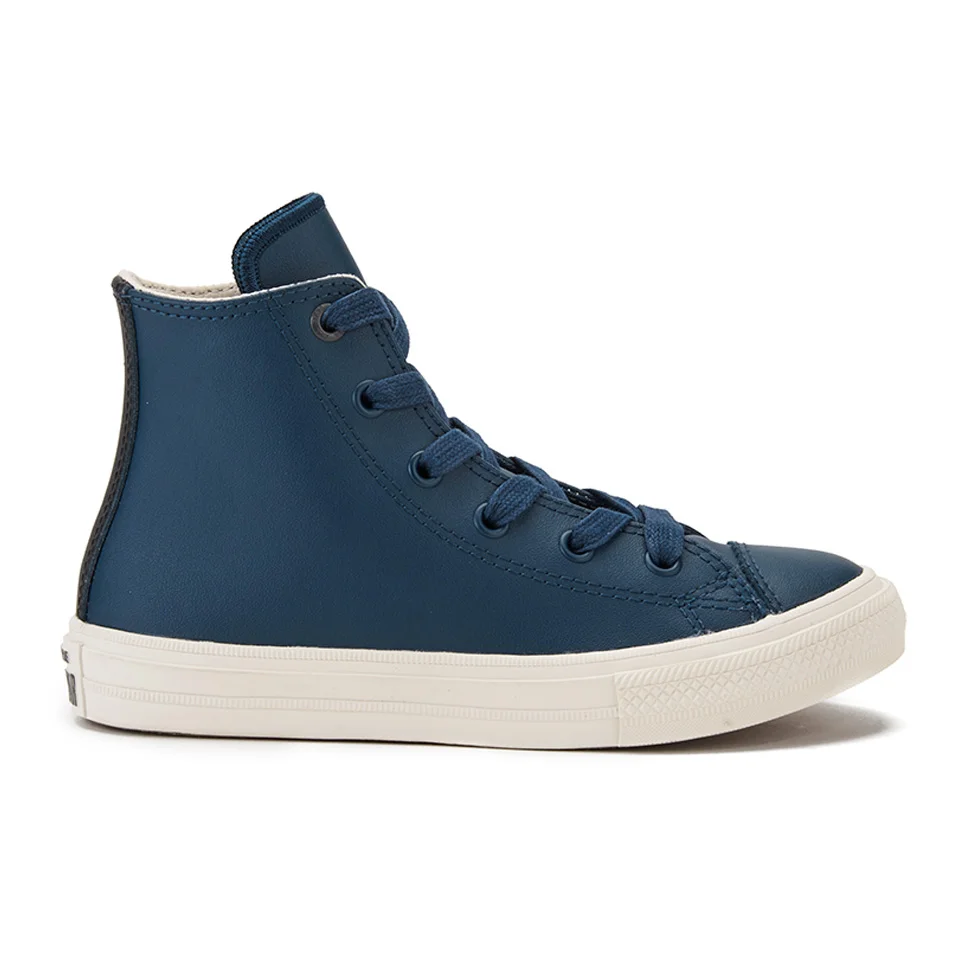 Converse Kids' Chuck Taylor All Star II Hi-Top Trainers - Athletic Navy/Parchment/Almost Image 1