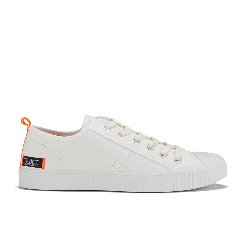 Superdry Men's Super Sneaker Low Top Trainers - Off White Image 1