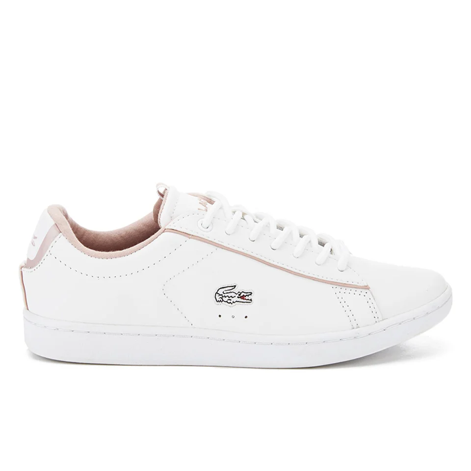Lacoste Women's Carnaby Evo Court Trainers - White/White Image 1