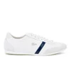 Lacoste Men's Mokara 316 1 Leather Trainers - Off White - Image 1