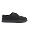 TOMS Kids' Paseo Canvas Trainers - Black - Image 1