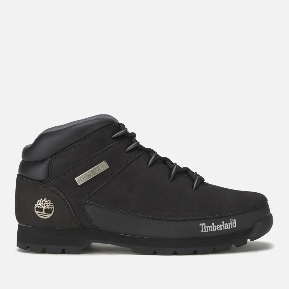Timberland Men's Euro Sprint Leather Hiker Boots - Black Image 1