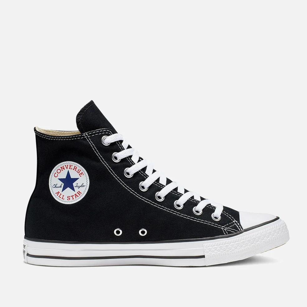 Converse Chuck Taylor All Star Hi-Top Trainers - Black Image 1