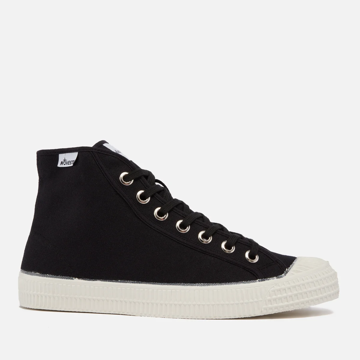 Novesta Star Dribble Canvas High Top Trainers Image 1