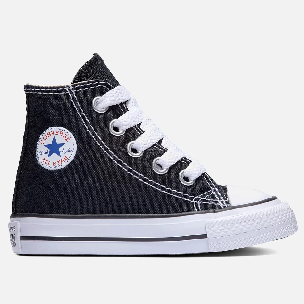 Converse Toddlers' Chuck Taylor All Star Hi - Top Tainers - Black Image 1