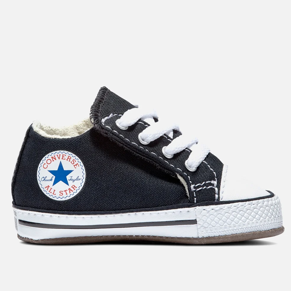 Converse Babys' Chuck Taylor All Star Cribster Soft Trainers - Black Image 1