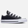 Converse Toddler's Chuck Taylor All Star Ox Trainers - Black - Image 1